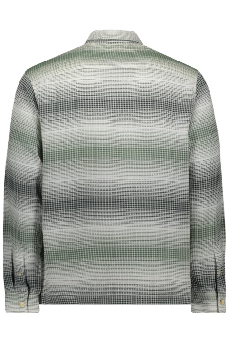 Scotch & Soda relaxed fit stripe waffle shirt
